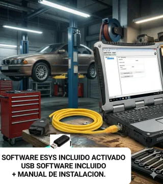 Software BMW ESYS + Cable ENET