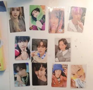 Photocards NCT, P1Harmony, Twice, NewJeans