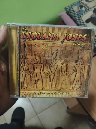 CD Indiana Jones Trilogy Colonna Sonora