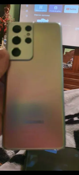 Samsung Galaxy S21 Ultra Morado Plata