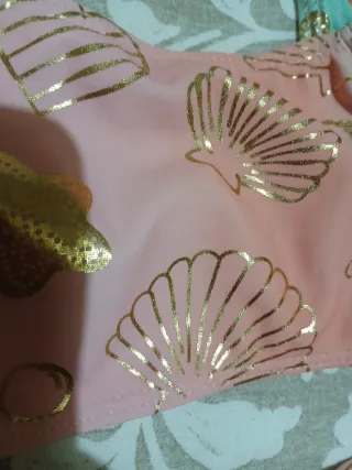 Bañador y bikini niña 2 piezas