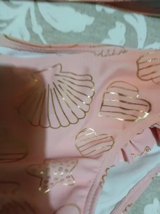 Bañador y bikini niña 2 piezas