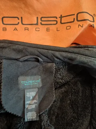 Cazadora Custo Barcelona Negra