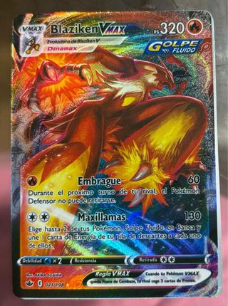 Carta Pokémon Pikachu VMAX Gigamax 580 PS