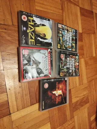 Pack Juegos PS3: Haze, GTA V, AC IV, RE