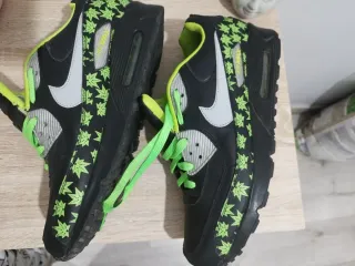 Zapatillas Nike Air Max T Zone Negras y Verdes