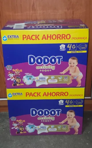 288 Pañales(2x144) Dodot Activity t4+