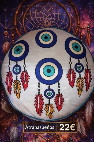 Cojín decorativo Mal de Ojo