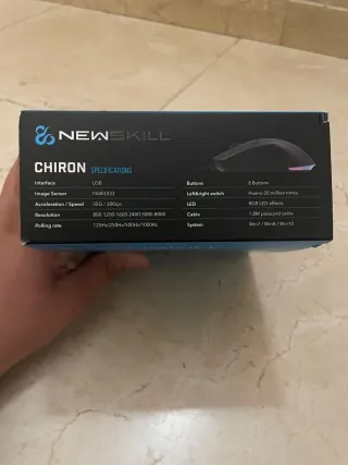 Ratón Gaming Newskill Chiron RGB