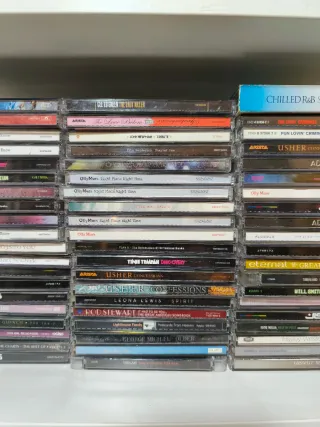 Lote 60 CDs Música Pop Rock R&B Soul