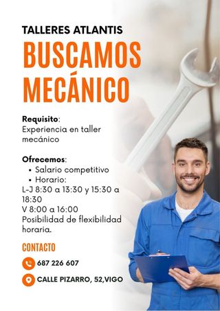 Se busca mecánico 687 22 66 07