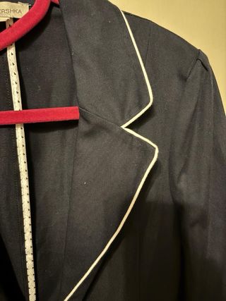 Americana Bershka azul marino XL