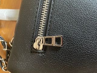 Pochette Zadig & Voltaire nera con catena doppia