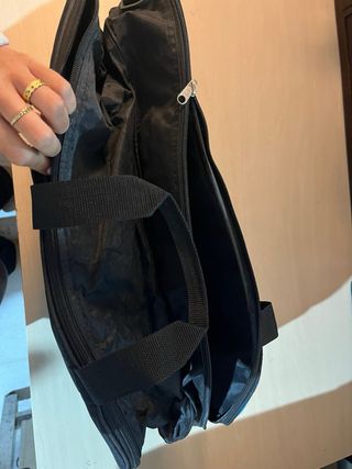 Borsa da paddle nera per due racchette