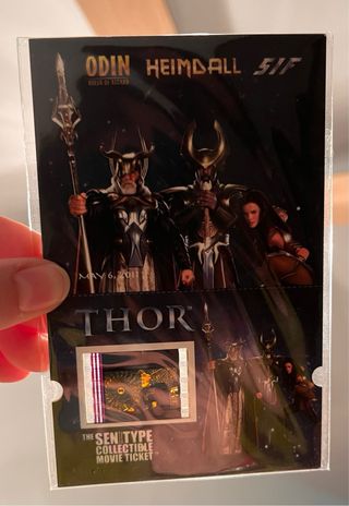 Thor - Film Cell Oficial Marvel Coleccionable