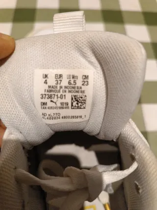 Zapatillas Puma Blancas