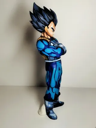 Figura Vegeta Dragon Ball Z Pintada a Mano