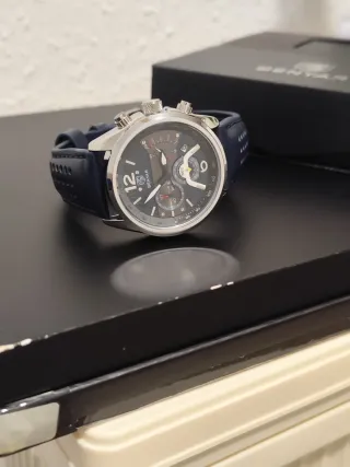 Reloj BENYAR Hombre Azul y Plateado