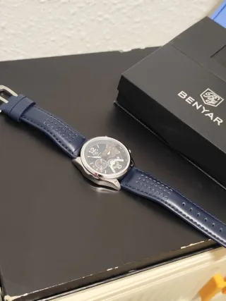 Reloj BENYAR Hombre Azul y Plateado
