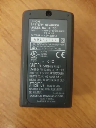 Cámara Olympus C50 Zoom Plata