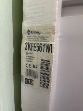 Nevera Balay 3KFE561WI Nueva