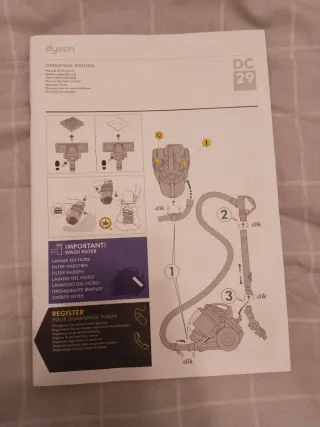Aspiradora Dyson con Accesorios