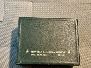 Caja Rolex original vintage 11.00.01
