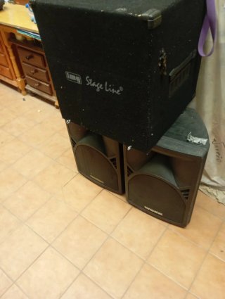 Equipo Sonido Maleta DJ Mezclador Ecualizador