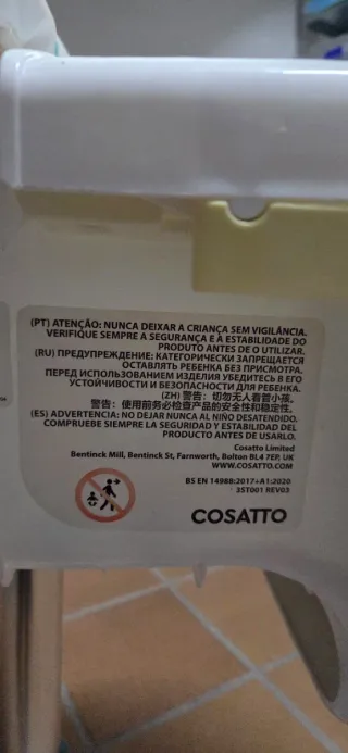 Trona infantil Cosatto dinosaurios