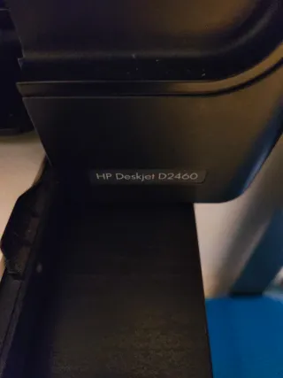 Impresora HP Plata y Negra