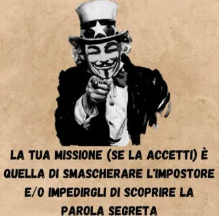 L'Impostore Gioco da Tavolo