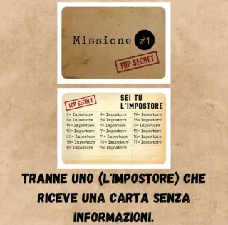 L'Impostore Gioco da Tavolo