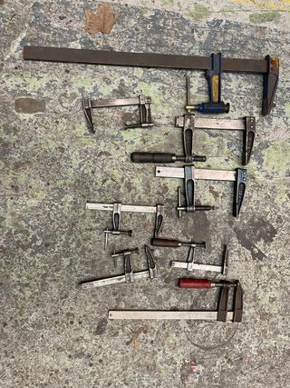 Lote de 8 Sargentos de Carpintero Profesionales