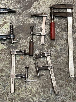 Lote de 8 Sargentos de Carpintero Profesionales