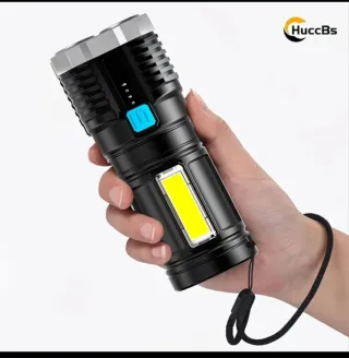 Torcia LED USB Ricaricabile Super Bright