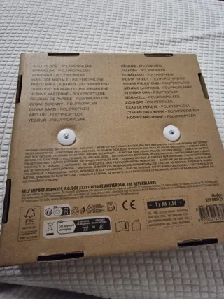 Orologio da parete analogico minimalista