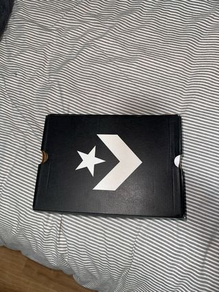 Converse plataforma blancas y negras