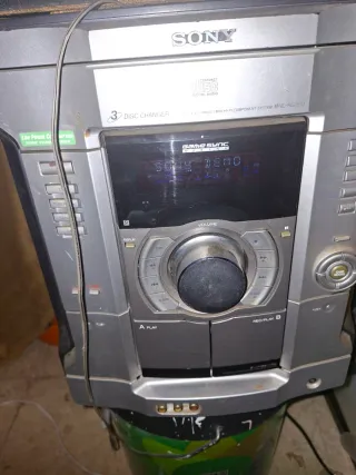 Minicadena Sony MHC-AG220 MP3 Plata