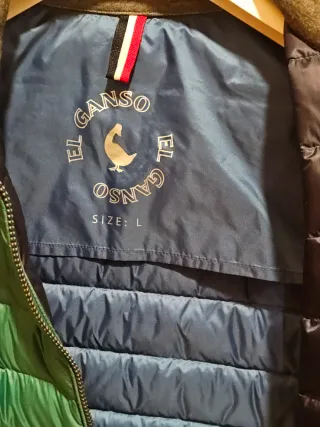 Chaleco plumífero El Ganso Hombre Talla L