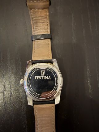 Reloj Festina Negro y Plateado