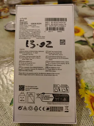 Vivo Y29s 5G Nero