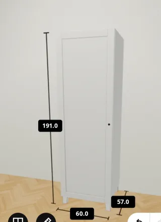 Armario Platsa Ikea Blanco Madera