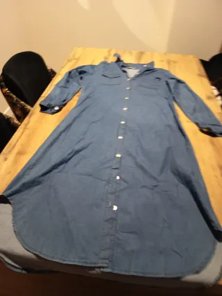 Vestido largo vaquero talla única