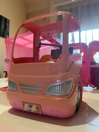 Casa de Muñecas Barbie Rosa