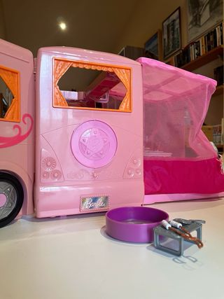 Casa de Muñecas Barbie Rosa