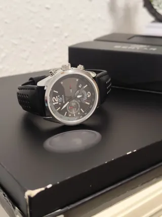 Reloj BENYAR Hombre Negro/Plata