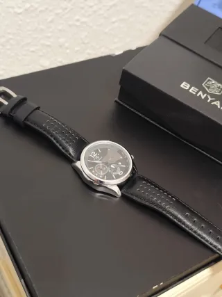 Reloj BENYAR Hombre Negro/Plata