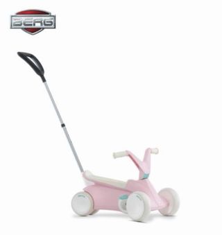 Moto 3 ruedas BERG rosa