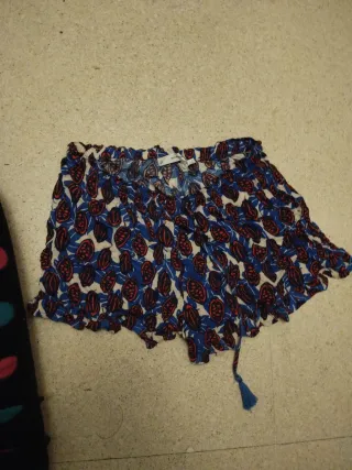 Shorts estampados mujer