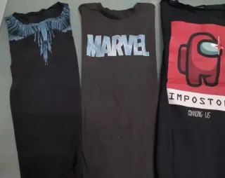 Set Lotto di 4 T-shirt Polo Maglie €4,90 Among us